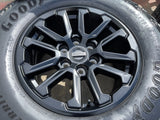 17" Ford F-150 Raptor OEM 10611 rims wheels Bronco 2025 2026 NEW GOODYEAR 33" Texas Truck Tire