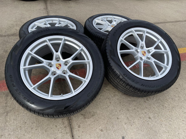 20" Porsche Cayenne Sport OEM wheels rims tires PIRELLI 2023 2024 2025 2026 Texas Truck Tire