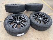 22" GMC Yukon Sierra OEM Chevy Silverado Tahoe 5903 wheels rims 2023 2024 2025 Texas Truck Tire