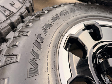 18" Ford F-250 F-350 OEM TREMOR rims wheels 10482 DURATRAC R/T 35" 2025 2026 Texas Truck Tire