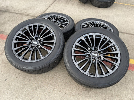 22" Cadillac Escalade V Platinum OEM 4883 95479 wheels rims 2024 2025 2026 NEW V Texas Truck Tire