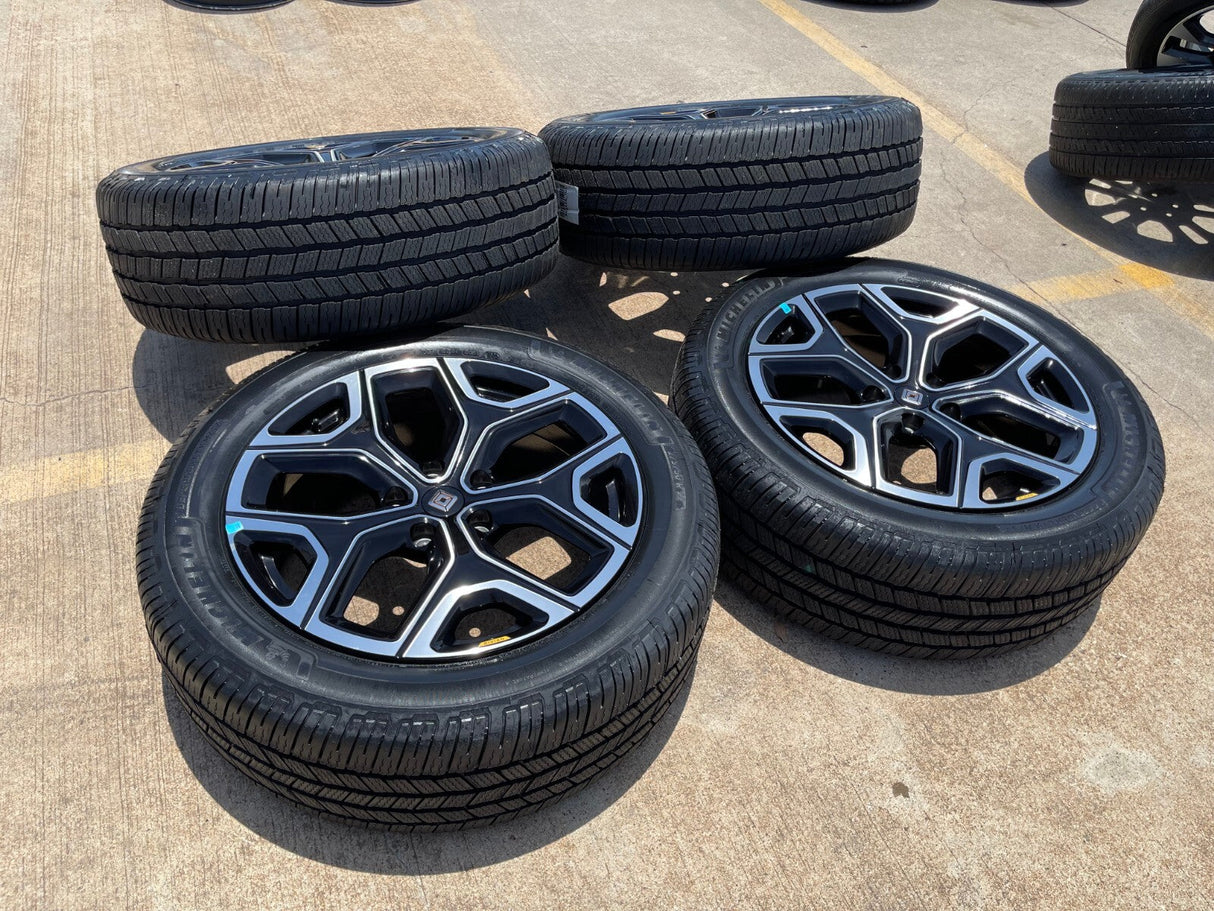 22" Rivian R1T R1S OEM wheels rims tires 2022 2023 2024 2025 2026 NEW MICHELIN Texas Truck Tire