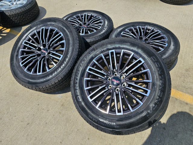 20" GMC Sierra Yukon Chevy Silverado OEM wheels rims 2024 2025 2026 NEW Texas Truck Tire