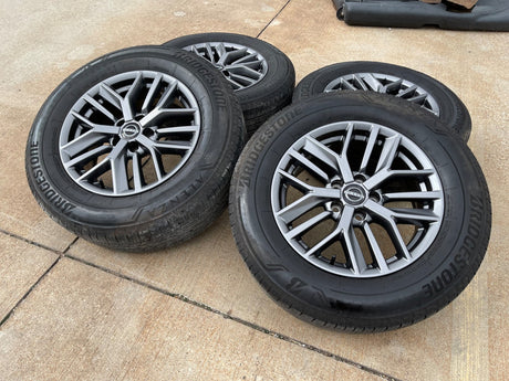 17" Nissan Rogue Murano Pathfinder OEM 62827 wheels rims 2023 2024 2025 2026 Texas Truck Tire