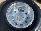 17" Dodge Ram 3500 DUALLY OEM wheel rim 2415 REAR ALCOA 2016 2017 2018 8x165 Texas Truck Tire