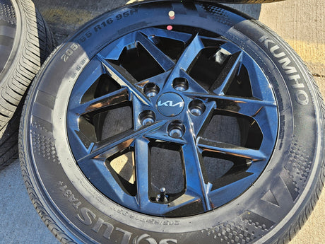 16" Kia K4 K5 OEM wheels rims tires Stinger Forte Optima 2023 2024 2025 2026 NEW Texas Truck Tire