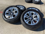 20" Dodge Ram 1500 OEM Laramie Long Horn 2678 2682 wheels rims MICHELIN DEFENDER Texas Truck Tire