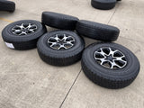 17" Jeep Wrangler Rubicon OEM 9218 wheels rims Gladiator BRIDGESTONE A/T NEW Texas Truck Tire