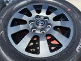 18" Toyota Land Cruiser OEM TRD wheels rims 95952 Tundra Sequoia MICHELIN NEW Texas Truck Tire