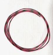 STRIPED COLORS TXL 20 AWG Automotive Wire Pure Copper Made in USA - CHOOSE YOUR COLOR - SOLD PER FT AC/DC WIRE AND SUPPLY