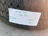 20" Dodge Ram 2500 3500 LARAMIE OEM 51649 wheels rims 2025 2026 Texas Truck Tire