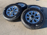 18" Ford F-250 F-350 OEM rims wheels 10097 tires GOODYEAR A/T Texas Truck Tire