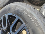 20" GMC Sierra Yukon Chevy OEM black 5914 5918 wheels rims 2023 2024 2025 2026 Texas Truck Tire