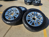 20" Toyota Tundra TSS TRD T Force OEM wheels rims 5x150 tires FIRESTONE A/T2 Texas Truck Tire
