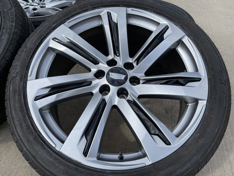 24" Cadillac Escalade V OEM wheels rims 2024 2025 2026 BRIDGESTONE DISCOUNTED Texas Truck Tire