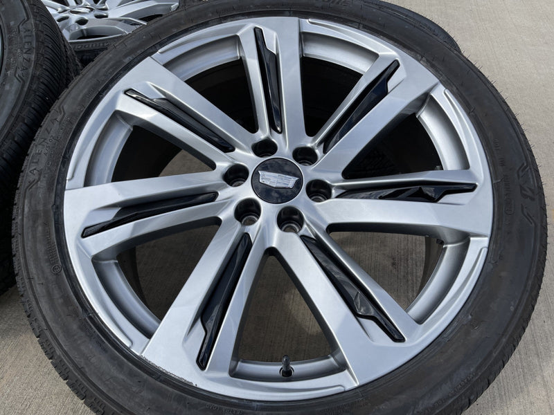 24" Cadillac Escalade V OEM wheels rims 2024 2025 2026 BRIDGESTONE DISCOUNTED Texas Truck Tire