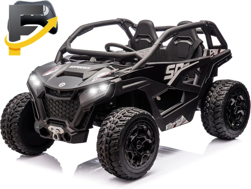 24V 10Ah Kids 2-Seater Ride-On UTV with Remote Control for Boys and Girls