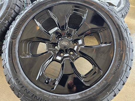 22" Ford F-150 LIMITED OEM rims wheels 10472 tires 2023 2024 2025 NEW Texas Truck Tire