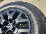 17" Nissan Frontier OEM Desert Runner 62832 wheels rims tires 2023 2024 2025 NEW Texas Truck Tire