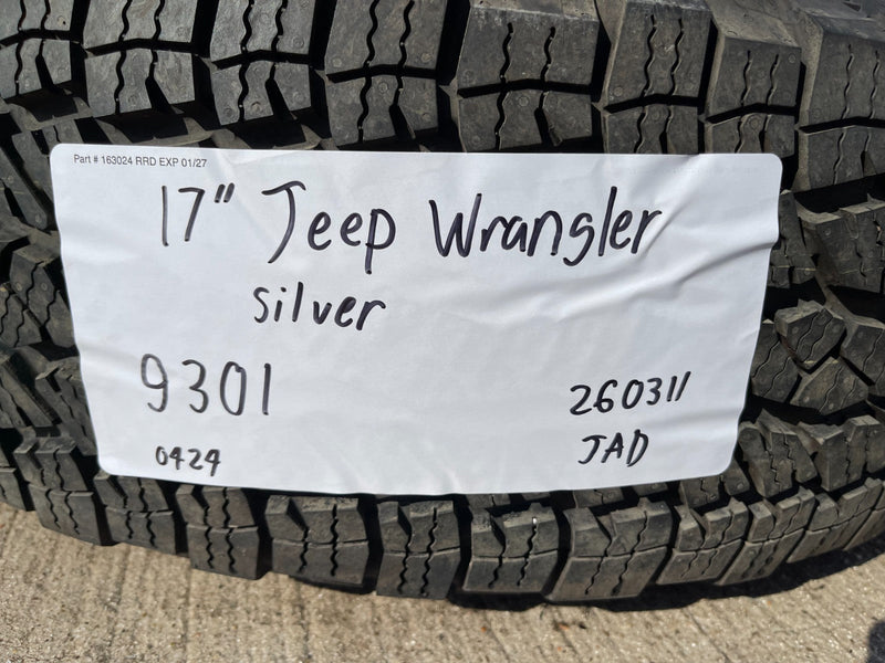 17" Jeep Gladiator RUBICON OEM wheel rim 9301 95329 Wrangler spare NEXEN NEW Texas Truck Tire