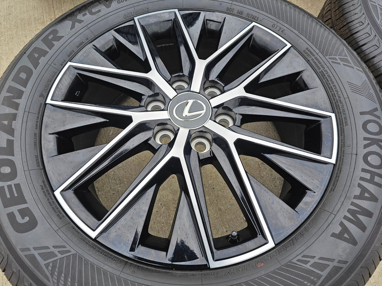 20" Lexus GX550 OEM wheels rims Toyota Land Cruiser Tundra 10545 LX600 2025 NEW Texas Truck Tire