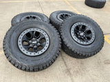 17" Ford F-150 Raptor OEM BEADLOCK rims wheels 10459 95210 BFG KO2 35" tires NEW Texas Truck Tire