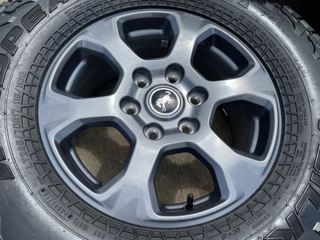 (5) 17" Ford Bronco Big Bend wheels rims 10384 OEM Ranger FALKEN A/T3 33" Texas Truck Tire