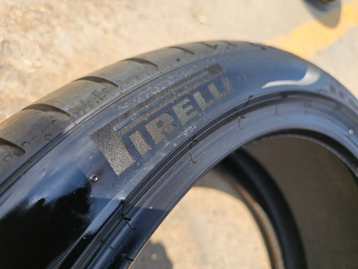 (1) 265/35/21 Pirelli P Zero tire Elect LM1 NEW take off! Texas Truck Tire