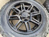 20" Toyota Tundra Sequoia T FORCE TSS TRD OEM black wheels rims 5x150 NEW BFG Texas Truck Tire