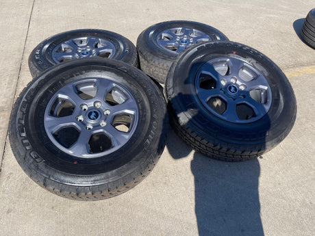 17" Ford Bronco Big Bend wheels rims 10384 OEM Ranger 2023 2024 2025 2026 NEW Texas Truck Tire