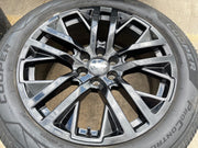 22" GMC Yukon Sierra OEM Chevy Silverado Tahoe 5903 wheels rims 2023 2024 2025 Texas Truck Tire