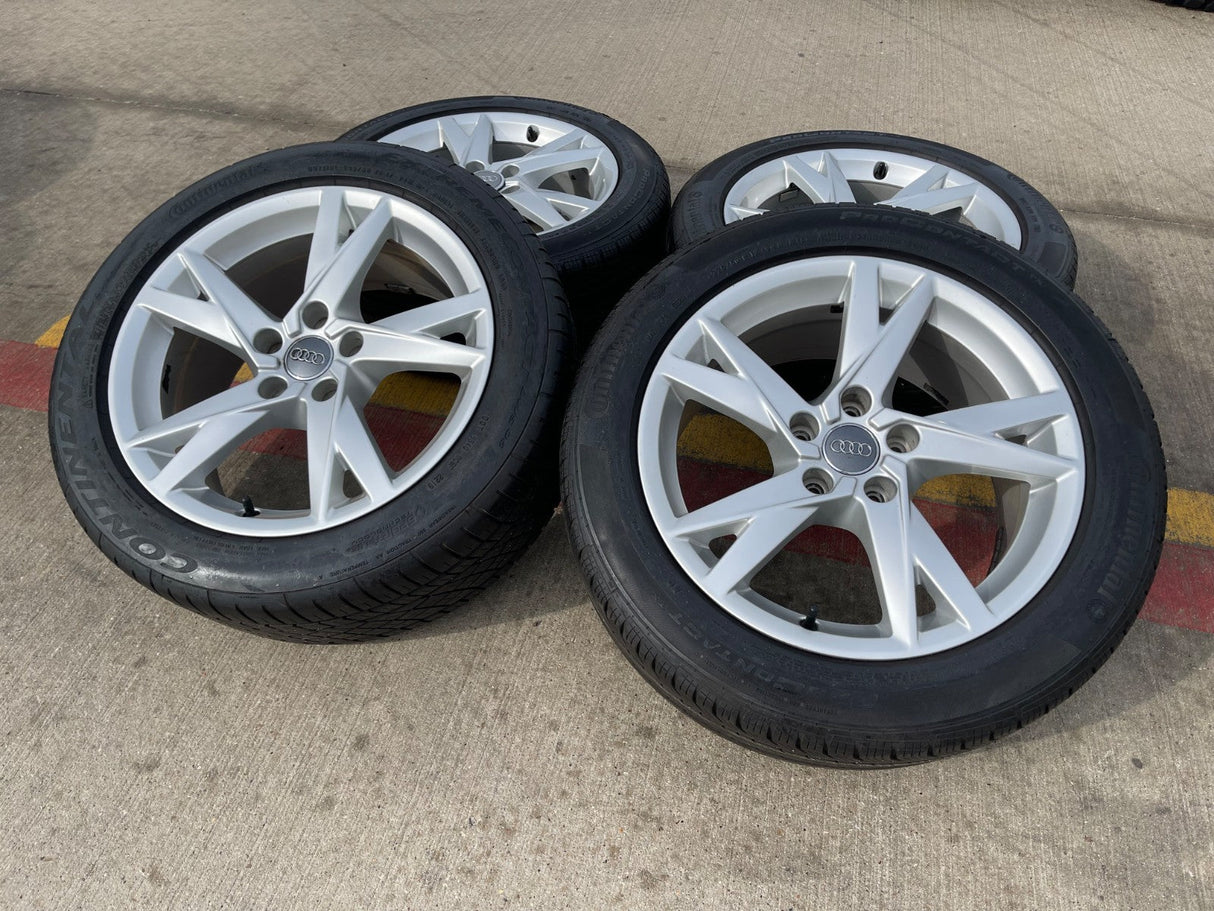 17" Audi A4 OEM 5829 wheels rims A3 A5 A6 tires 2020 2021 2022 2023 2024 2025 Texas Truck Tire