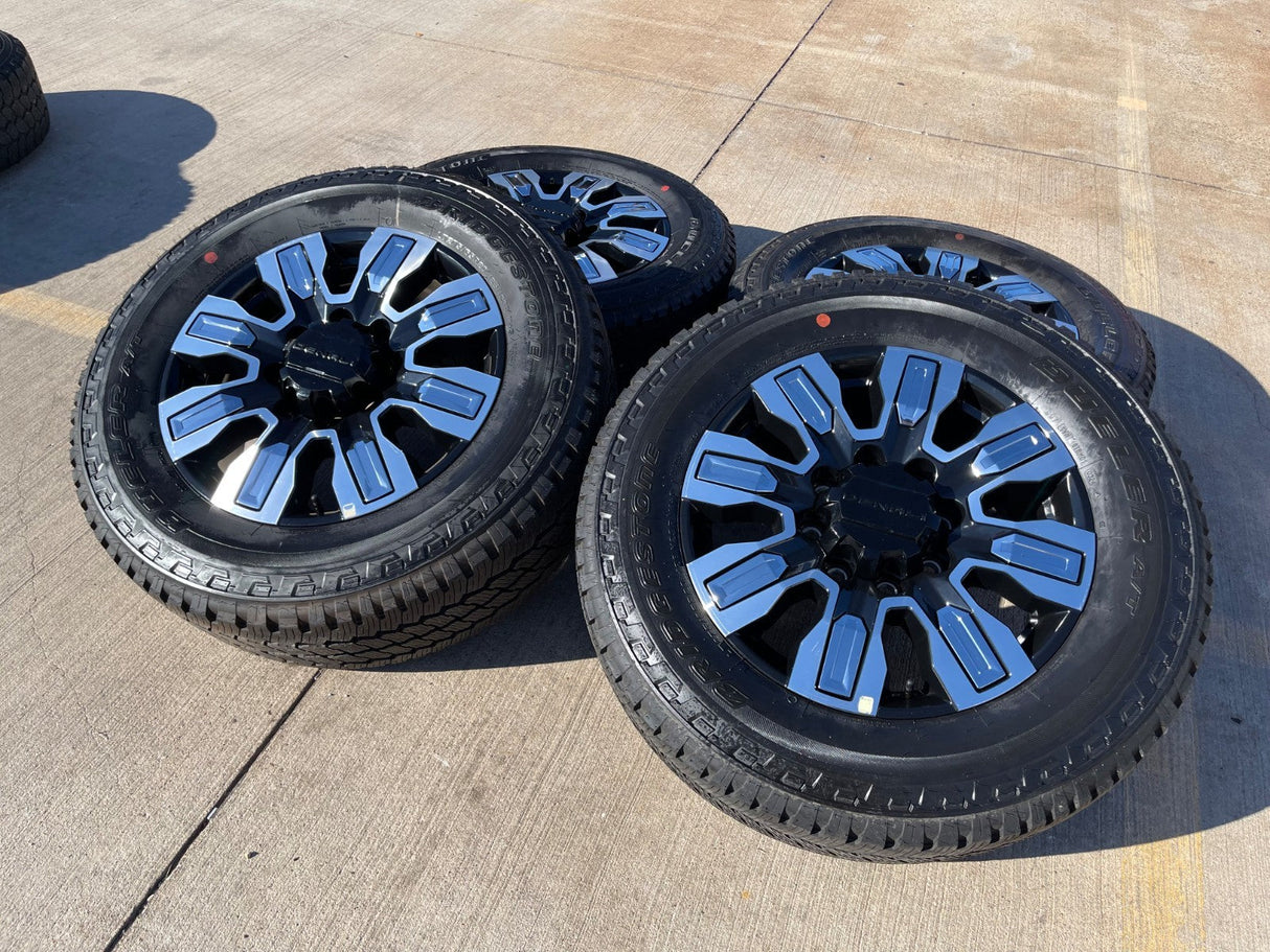 20" GMC Sierra DENALI ULTIMATE 2500 3500 OEM 5958 14138 wheels rims BRIDGESTONE Texas Truck Tire