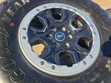 17" Ford Bronco SASQUATCH wheels rims BEADLOCK 10388 Ranger GOODYEAR M/T Texas Truck Tire