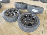 22" Ford F-150 LIMITED OEM rims wheels 10472 tires 2023 2024 2025 NEW Texas Truck Tire