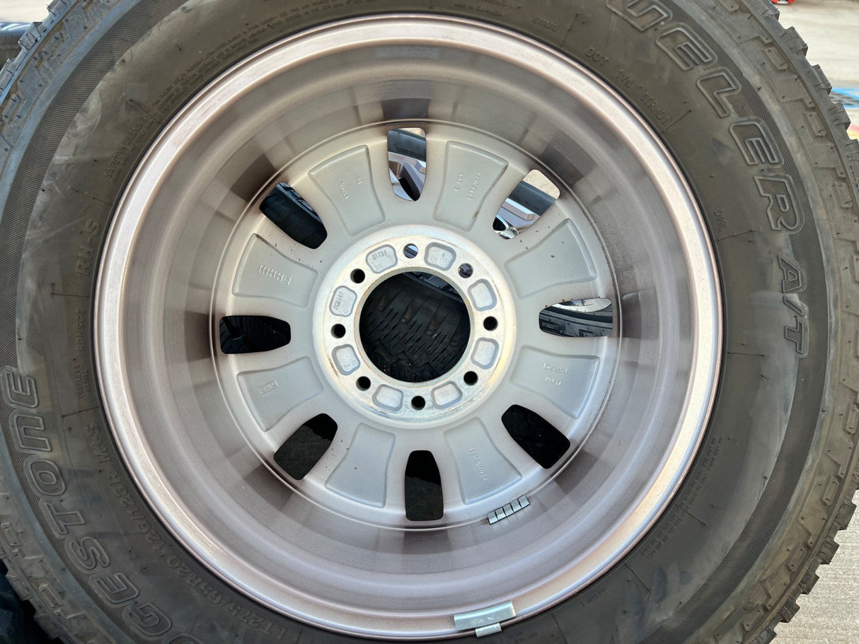 20" Ford F-250 F-350 OEM 10487 LIMITED KING RANCH tan wheels rims 2024 2025 2026 Texas Truck Tire