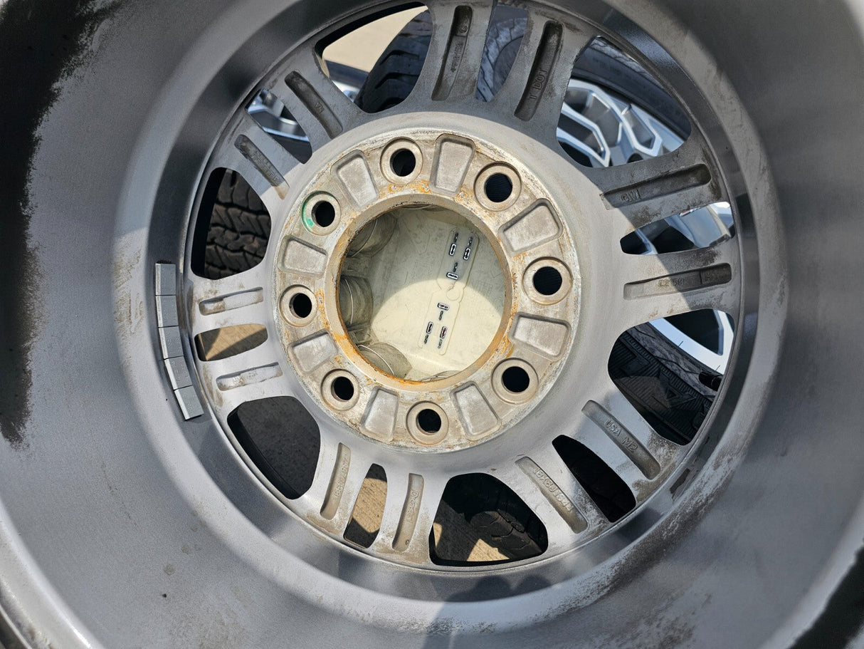 18" GMC Sierra AT4X Chevy Silverado 2500 3500 OEM 5949 wheels rims GENERAL Texas Truck Tire
