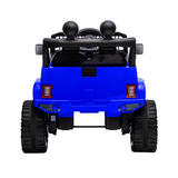 Blue Kids Electric Ride-On Car with Remote Control and MP3 Player