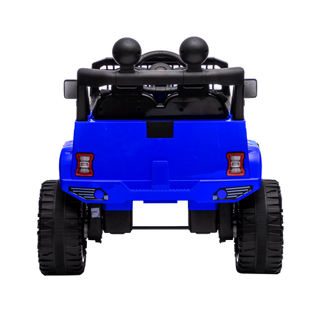 Blue Kids Electric Ride-On Car with Remote Control and MP3 Player