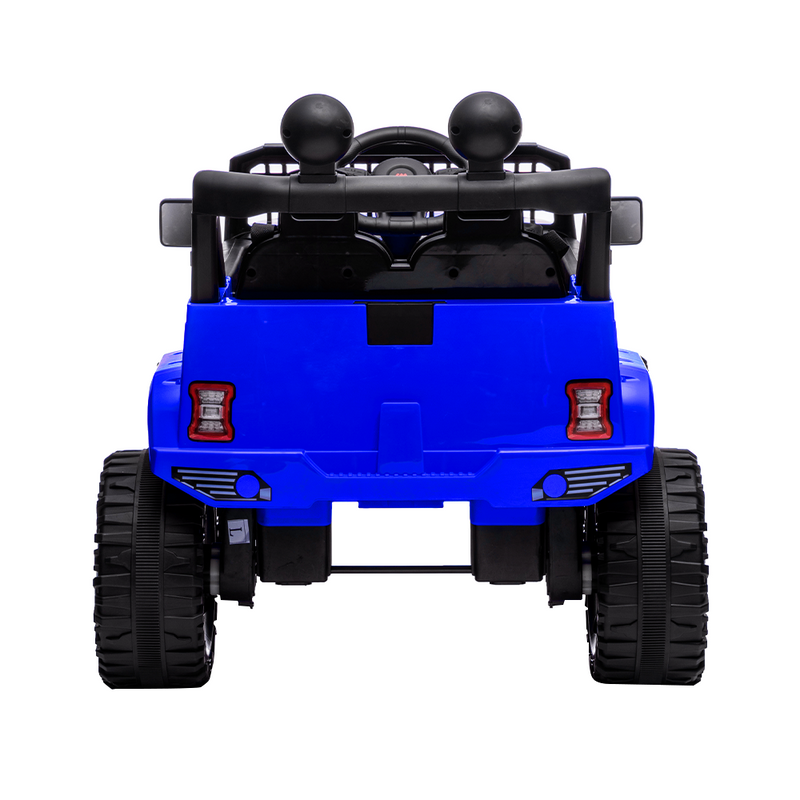 Blue Kids Electric Ride-On Car with Remote Control and MP3 Player