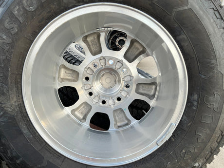18" Ram 2500 3500 Laramie Power Wagon OEM wheels rims 2692 FIRESTONE A/T2 NEW Texas Truck Tire