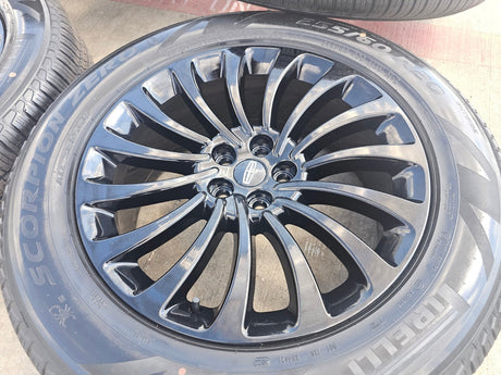 20" Lincoln Aviator Black Label OEM rims wheels 10189 Explorer 2024 2025 NEW Texas Truck Tire