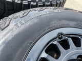 18" AEV SALTA GMC Sierra AT4X Chevy Trail Boss 2500 OEM wheels rims GOODYEAR 35" Texas Truck Tire