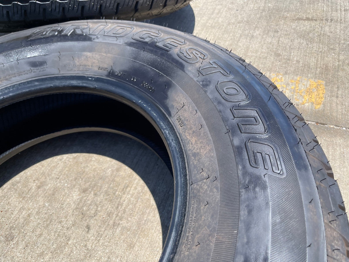 (5) 255/75/17 Bridgestone Dueler A/T tires Jeep Wrangler Ford Bronco Texas Truck Tire