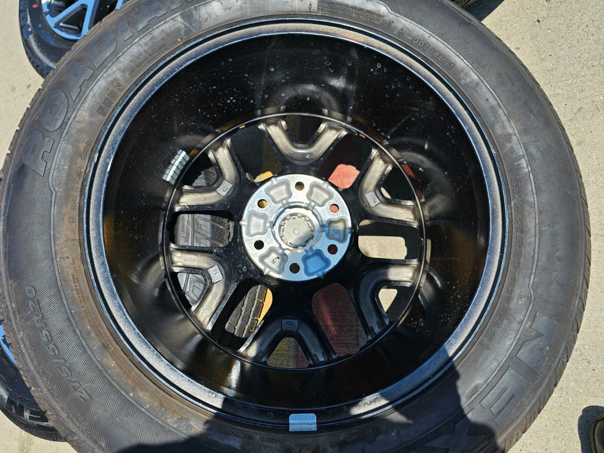 20" Dodge Ram 1500 OEM 94059 Laramie wheels rims 68583860AA 2024 2025 2026 NEW Texas Truck Tire