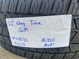 22" Chevy Tahoe Silverado Suburban OEM wheels rims 2025 2026 NEW MICHELIN Texas Truck Tire
