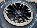 18" GMC Sierra Chevy Silverado OEM Beadlock wheels rims Canyon Colorado NEW BFG Texas Truck Tire