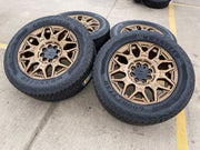 22" Hummer EV HEV 2500 OEM 8x165 14094 wheels rims 2024 2025 2026 2027 NEW Texas Truck Tire