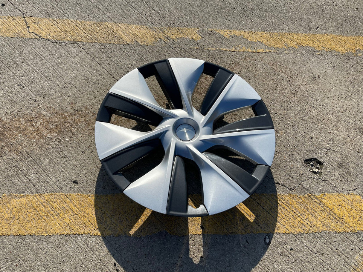 19" Tesla Model Y OEM wheel cap cover 190256 3 spare 2021 2022 2023 2024 2025 Texas Truck Tire
