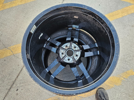 20x10 Chevy Corvette OEM wheel rim 5639 5641 black REAR 2015 2016 2017 2018 2019 Texas Truck Tire